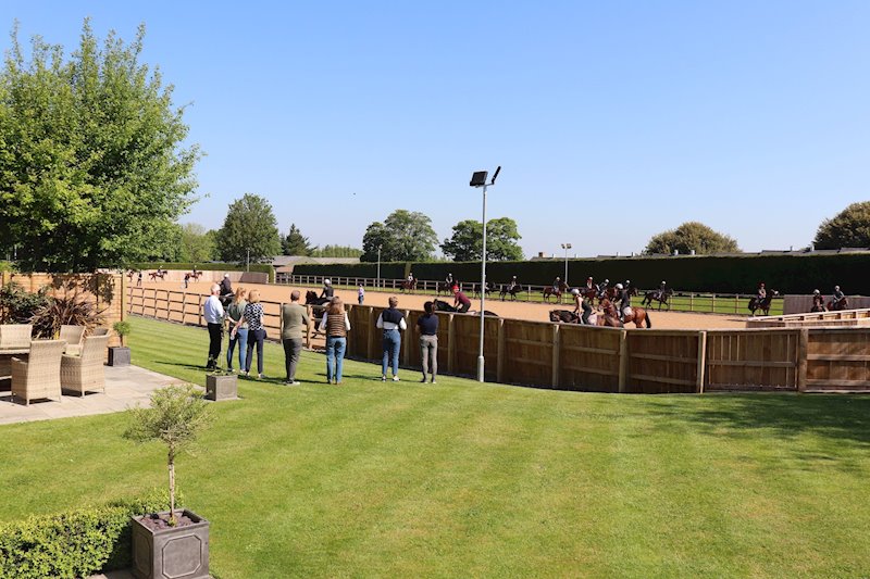 Owners Patio view to the Outdoor Arena